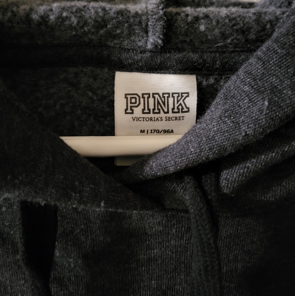 Vs pink campus hoodie size medium. NWOT. - Picture 5 of 11